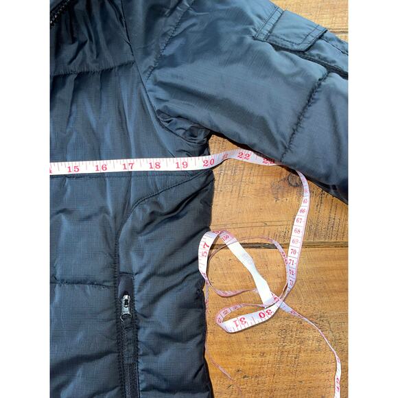 Womens Black LOLE Medium Weight Winter Fall Puffer Coat Jacket Full Zip Size 8 - Picture 8 of 9